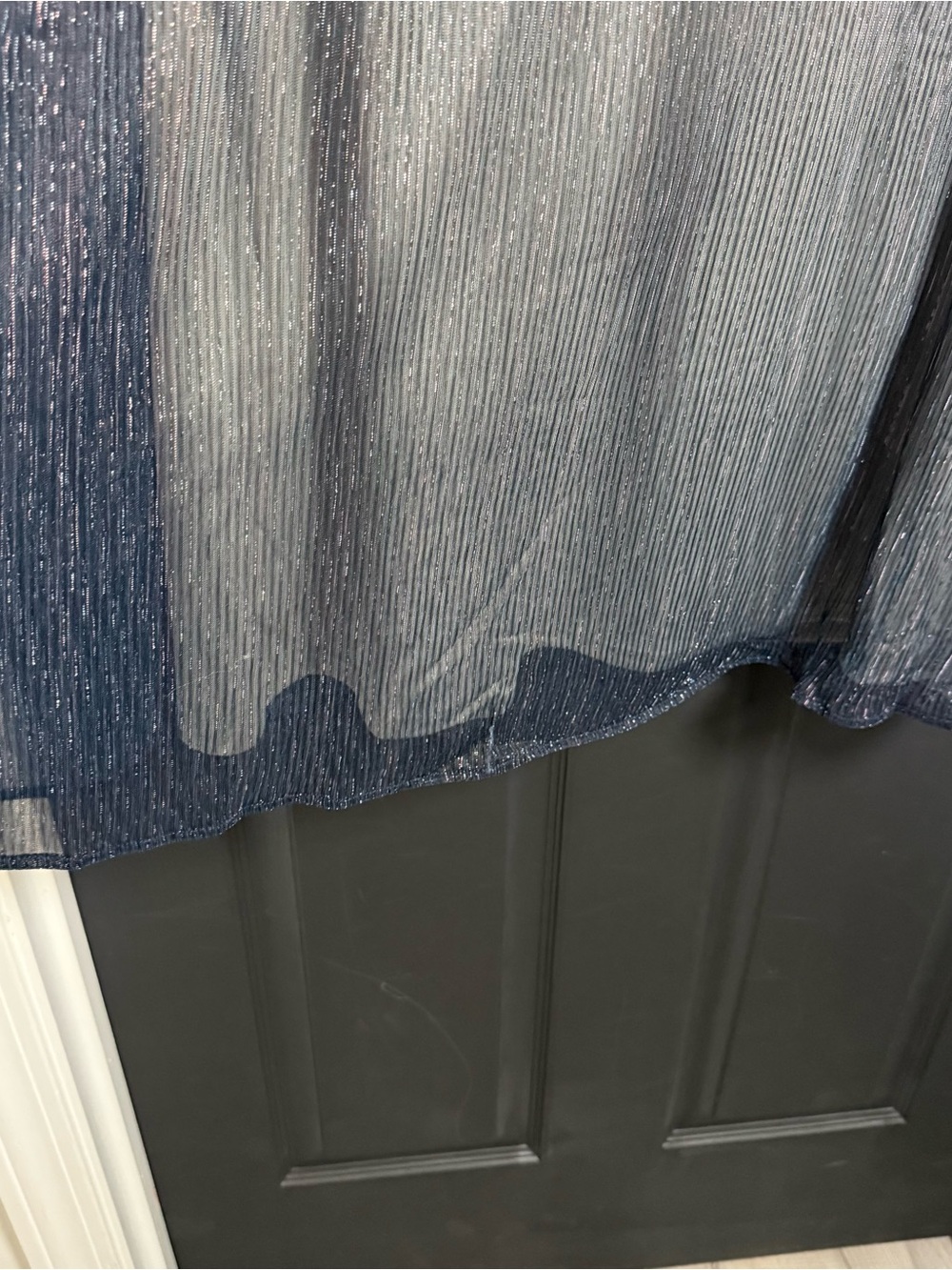 Show Me Your Mumu Silver to Navy Ombre Mini Dress - Picture 4 of 9